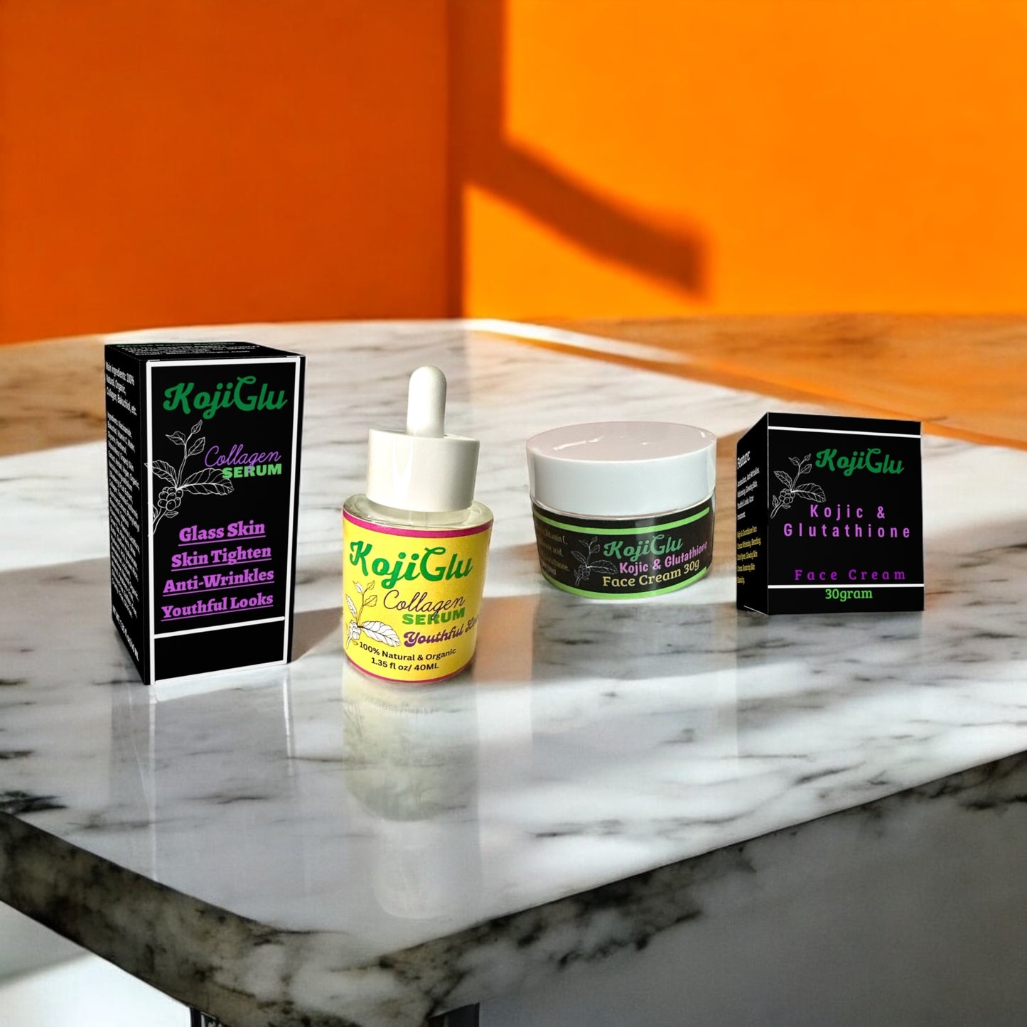 2 set cream and serum men & women.