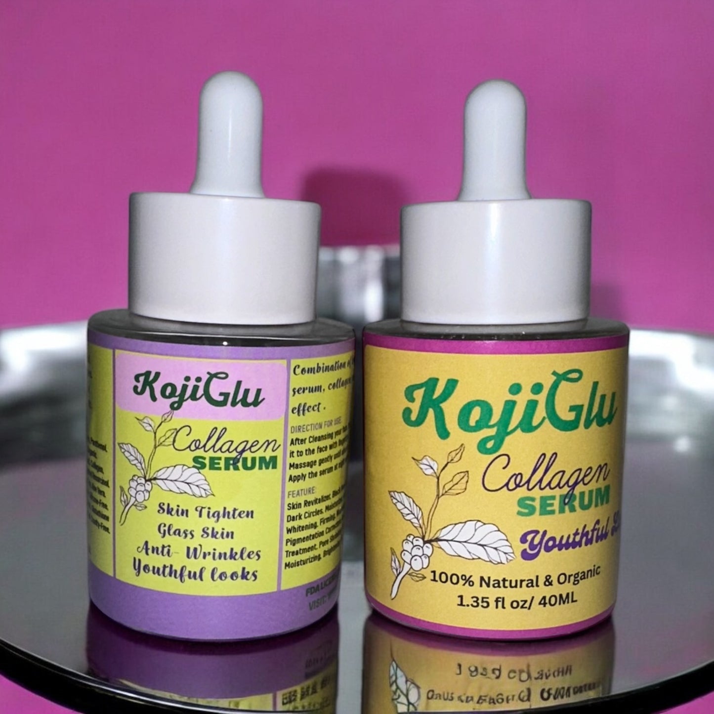 KojiGlu Collagen serum 40ML for men & women.