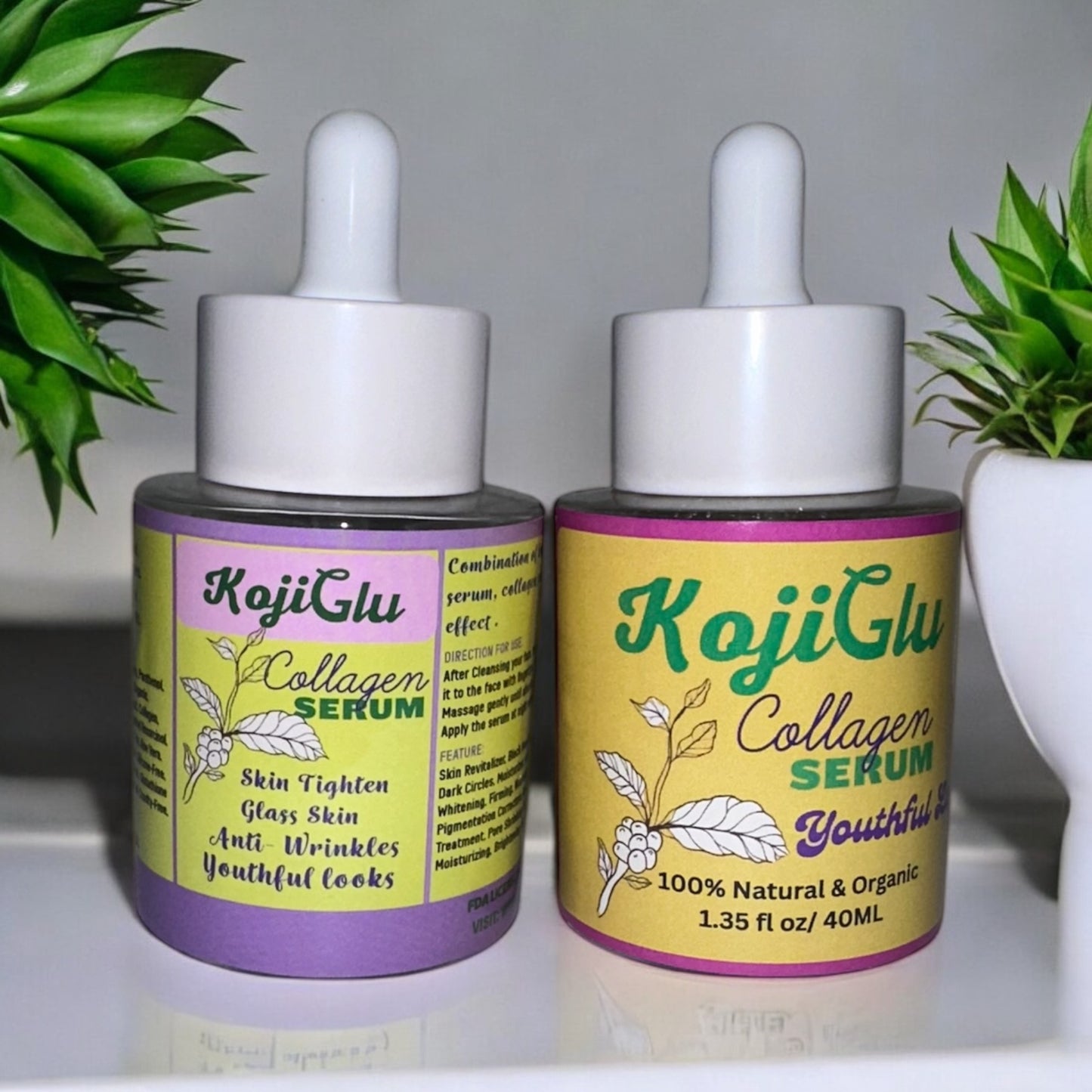 KojiGlu Collagen serum 40ML for men & women.