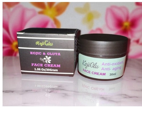 KojiGlu Face cream 30 Gram kojic + glutathione cream.