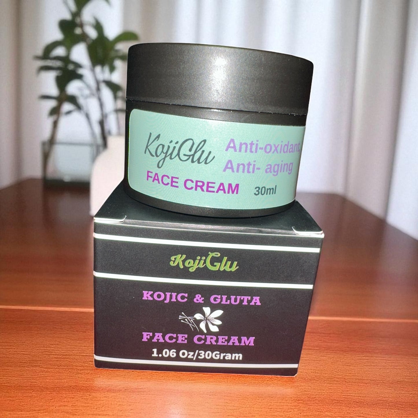 KojiGlu Face cream 30 Gram kojic + glutathione cream.