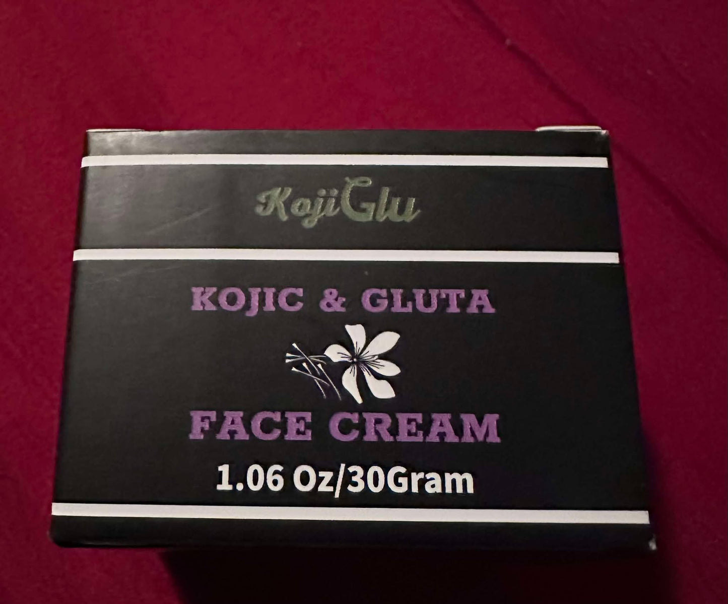 KojiGlu Face cream 30 Gram  kojic + glutathione cream.