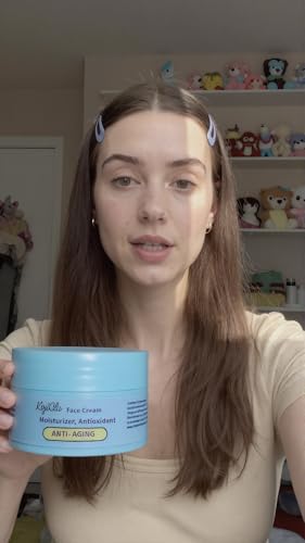 Kojiglu Anti-Aging Face Cream, Moisturizer with Antioxidants, Firming & Line-Reducing Formula