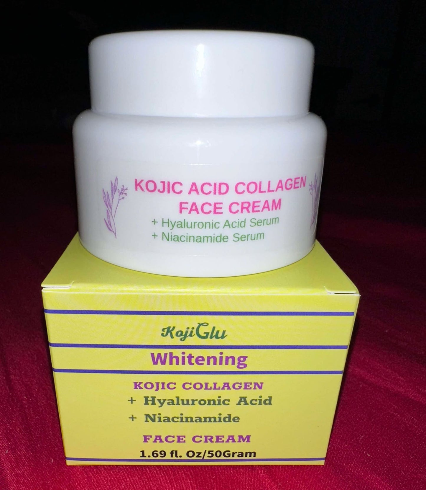 Kojic Acid Collagen + Hyaluronic Acid + Niacinamide 50Gram