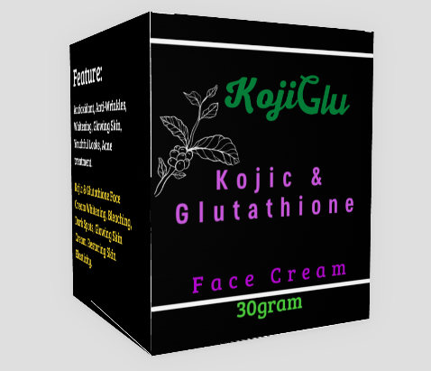 Face cream 30 Gram  kojic + glutathione cream for men and women, Antioxidant, Anti-wrinkles, Acne treatment, Moisturizer, youthful looks.